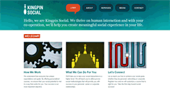 Desktop Screenshot of kingpinsocial.com